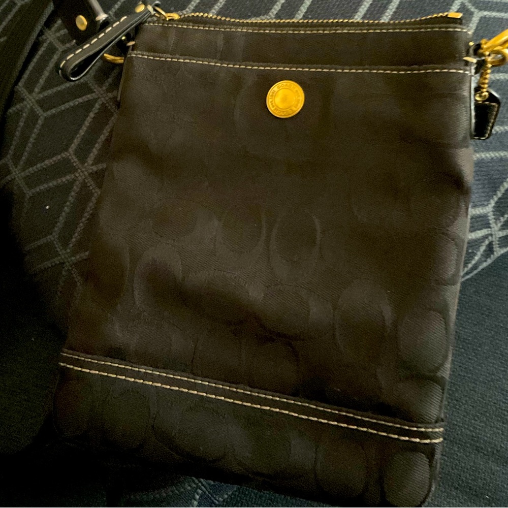 Coach Signature Passport Crossbody